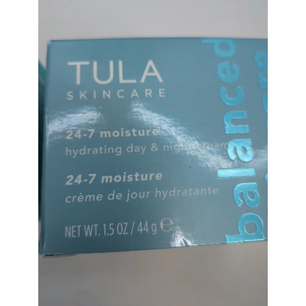 NIB LOT 2!🥰TULA  24-7 Moisture Hydrating Day & Night Cream 1.5oz/44g Each